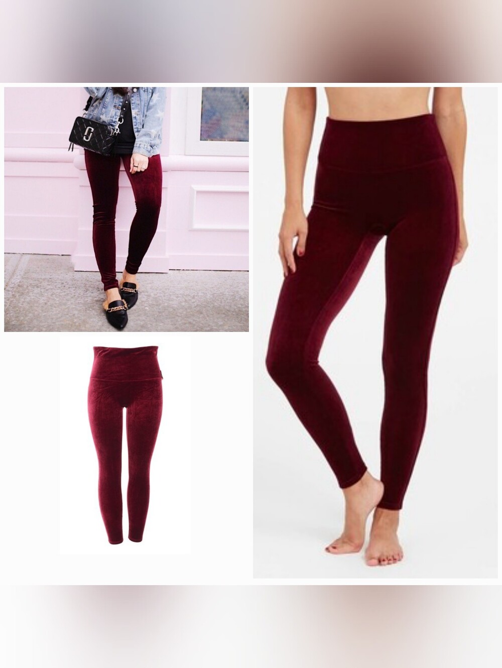 Spanx. Burgundy / Wine Sleek And Sexy. NWT